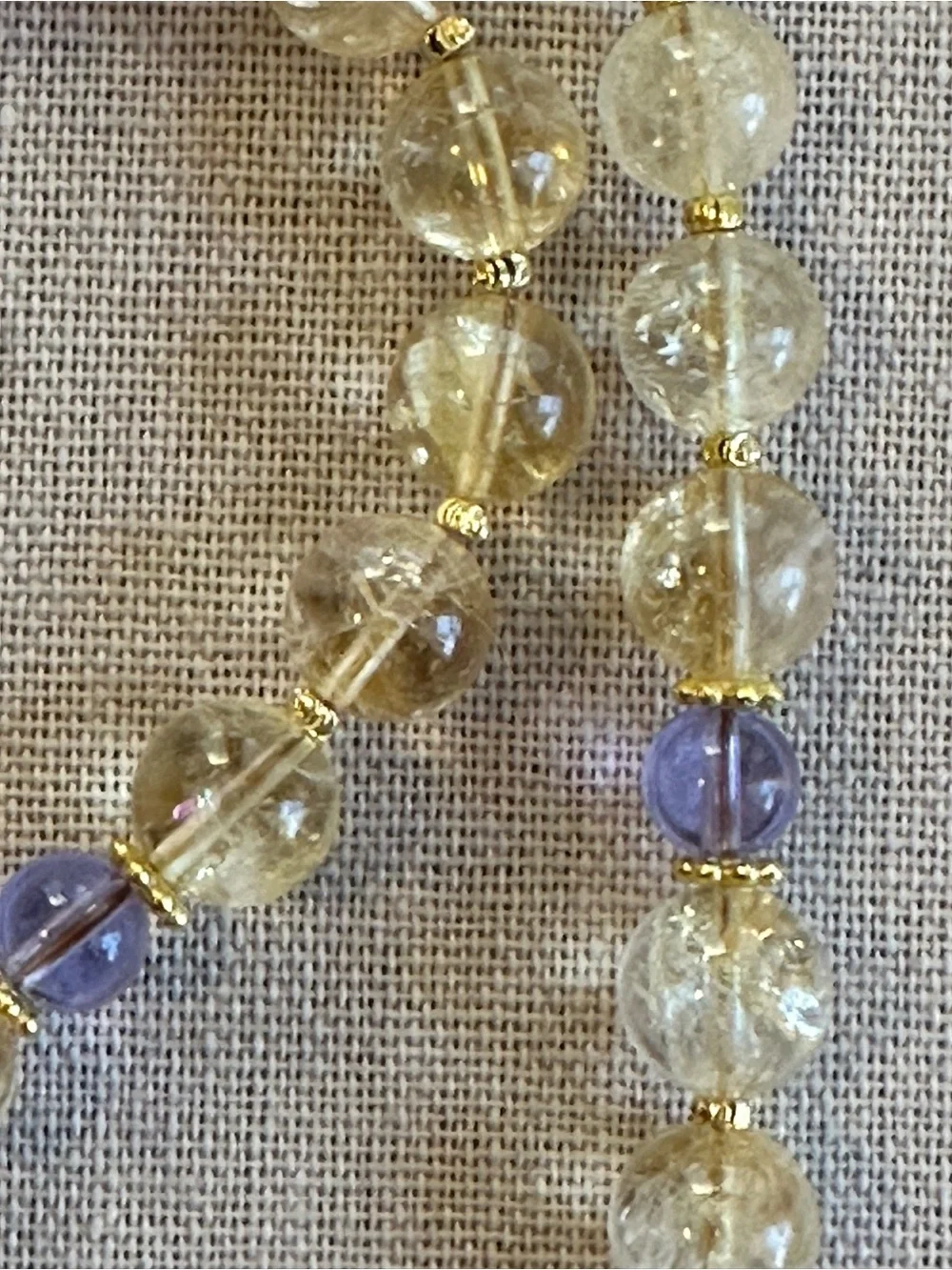Handmade light purple